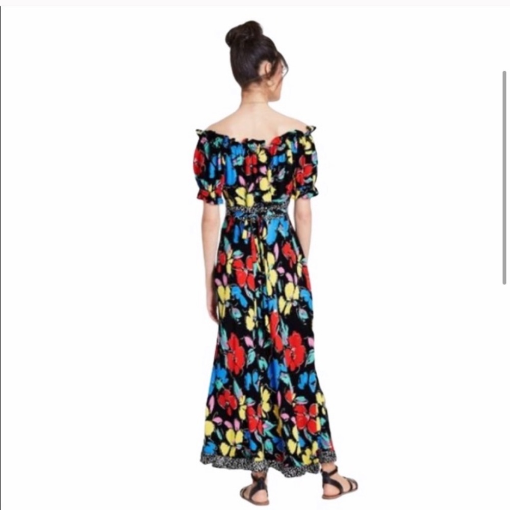 8 RIXO for Target Floral Off the Shoulder Dress - Picture 7 of 10
